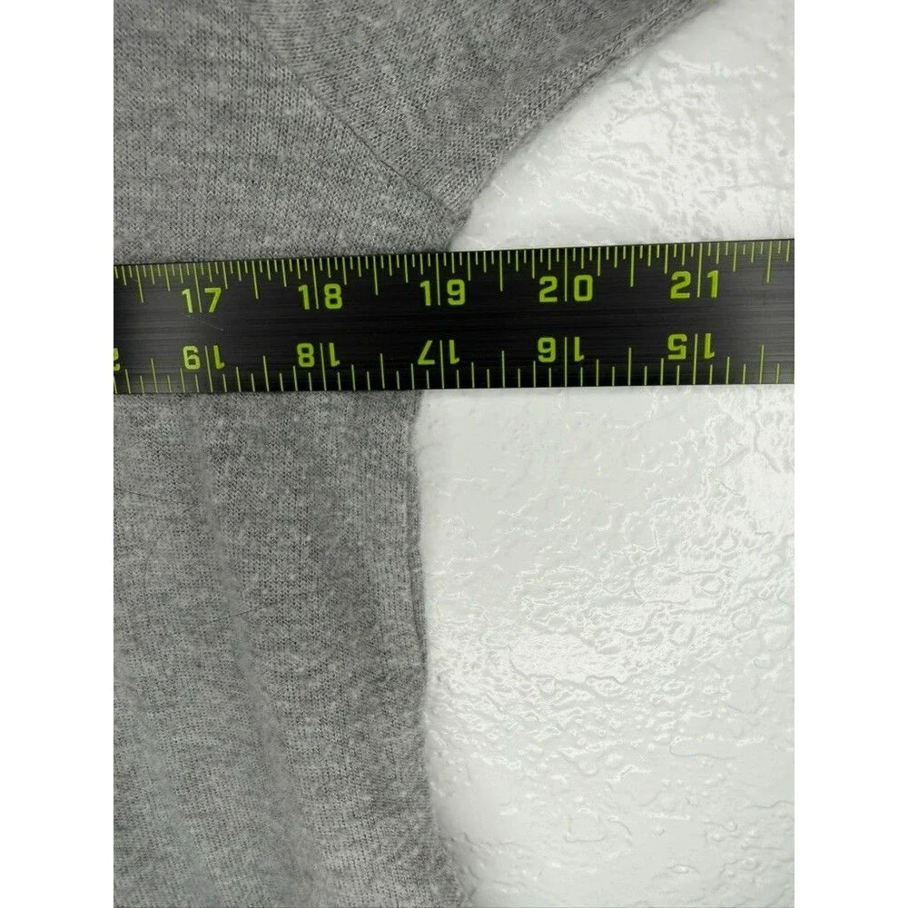 Alo Women's Small Long Sleeve Yoga Shirt Heather Grey 475